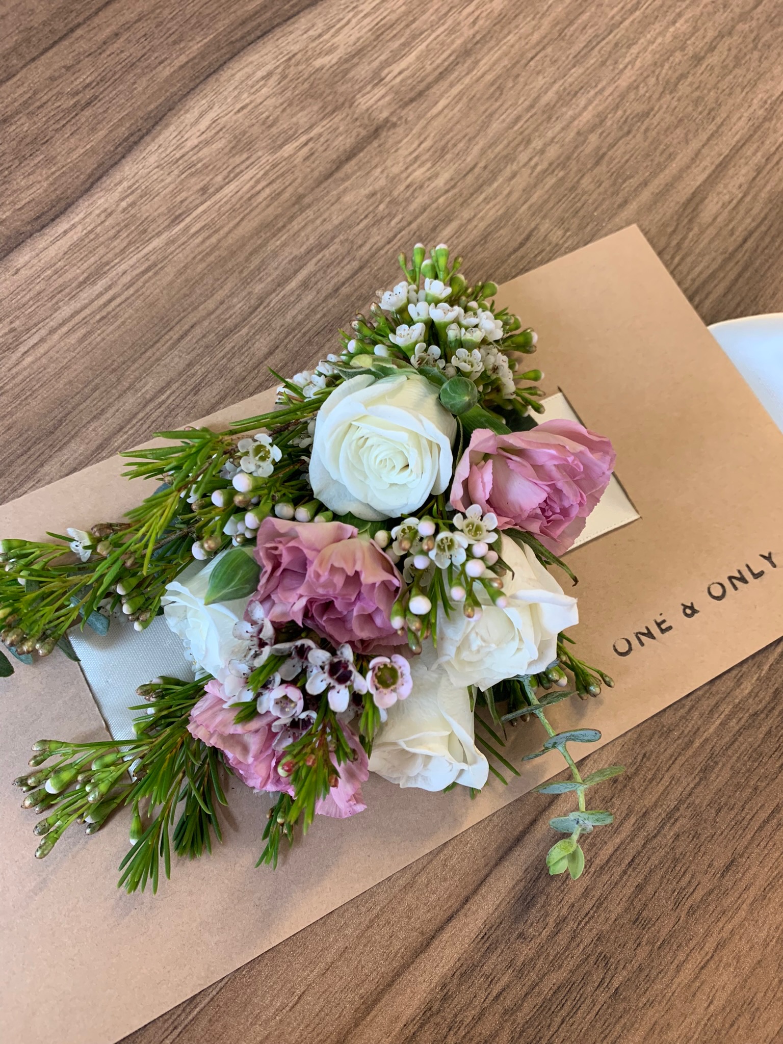 Pink Corsage